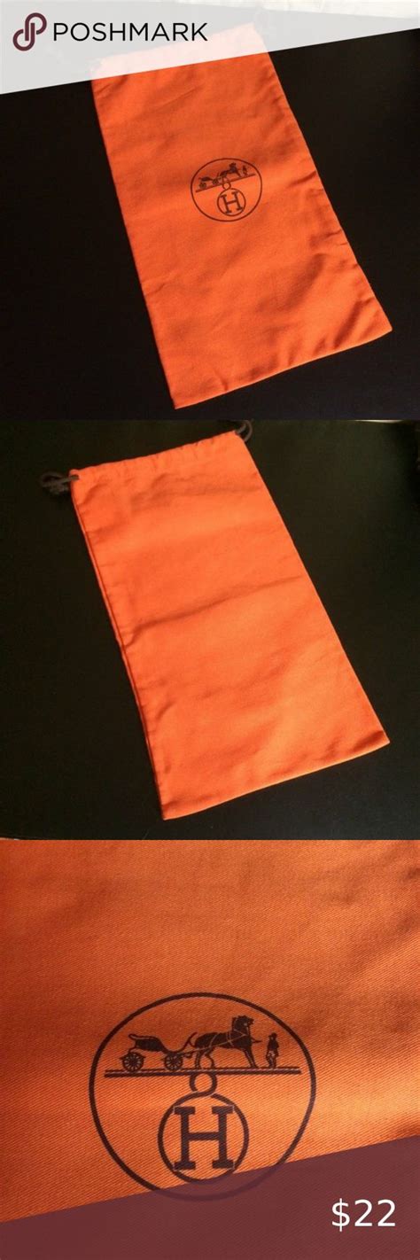 hermes dust bag orange|authenticate hermes bag.